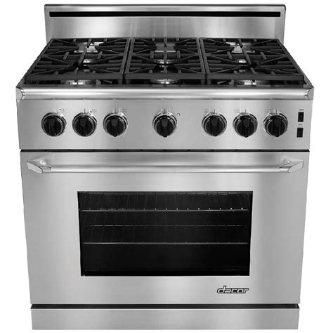 6 burner range with convection oven